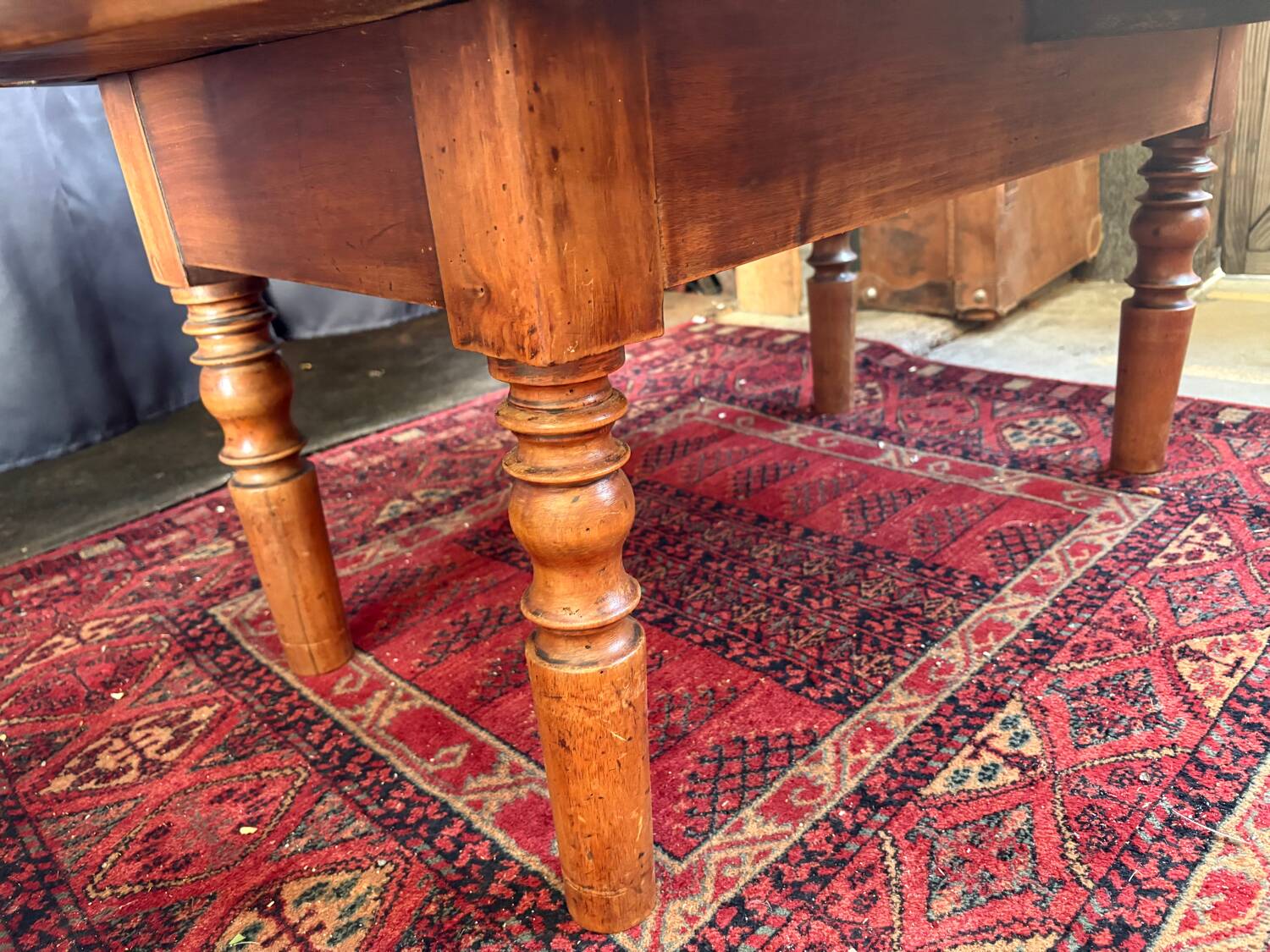 Table basse ovale à rabats