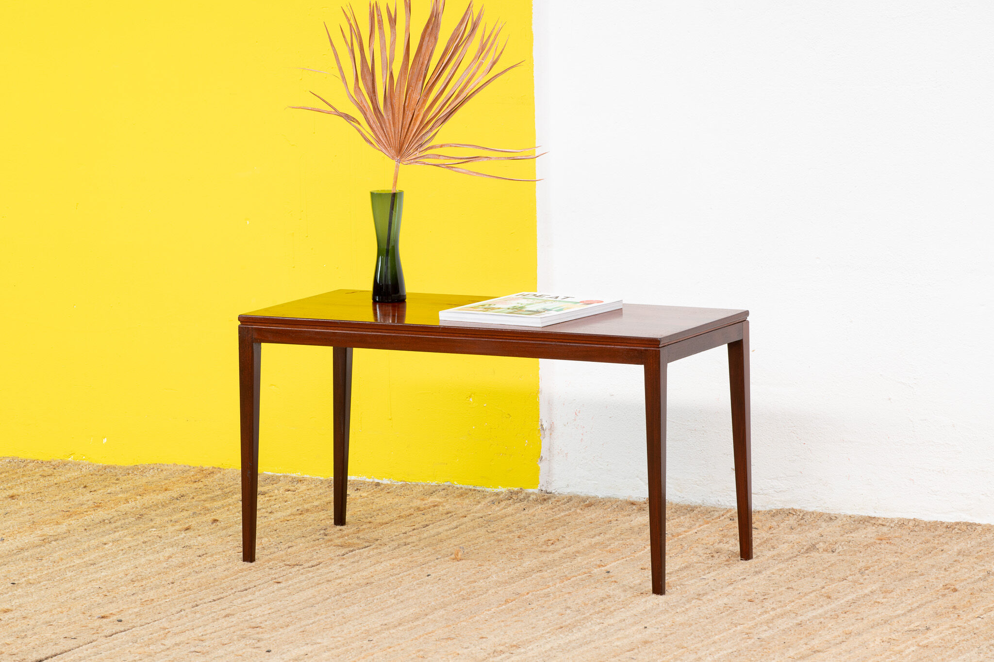 Vintage Scandinavian coffee table – 84 cm