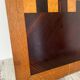 Large Vintage Wooden Checkers Game Board