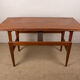 Danish teak table model "elevator" adjustable high and low, Kai Kristiansen, V.M.Mobler 1960