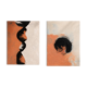 Set of two acrylic paintings on canvas - diptych