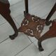 Sellette wood marble