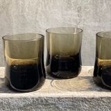 4 verres fumés années 70