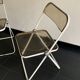 Pair of vintage 1960 Plia chairs by Giancarlo Piretti for Castelli