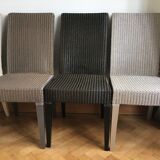 Vincent Sheppard's set of 6 chairs in Lloyd Loom