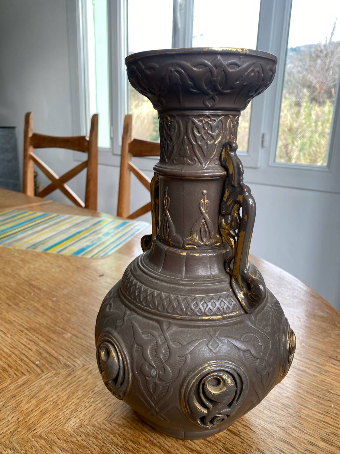 German ceramic vase