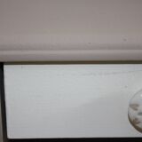 Pair of painted wooden bedside tables