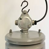 Industrial Italian Aluminium Pendant Lamp from Fael Luce, 1970s