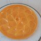 Seafood dish / oysters Salins orange-yellow 60s-70s