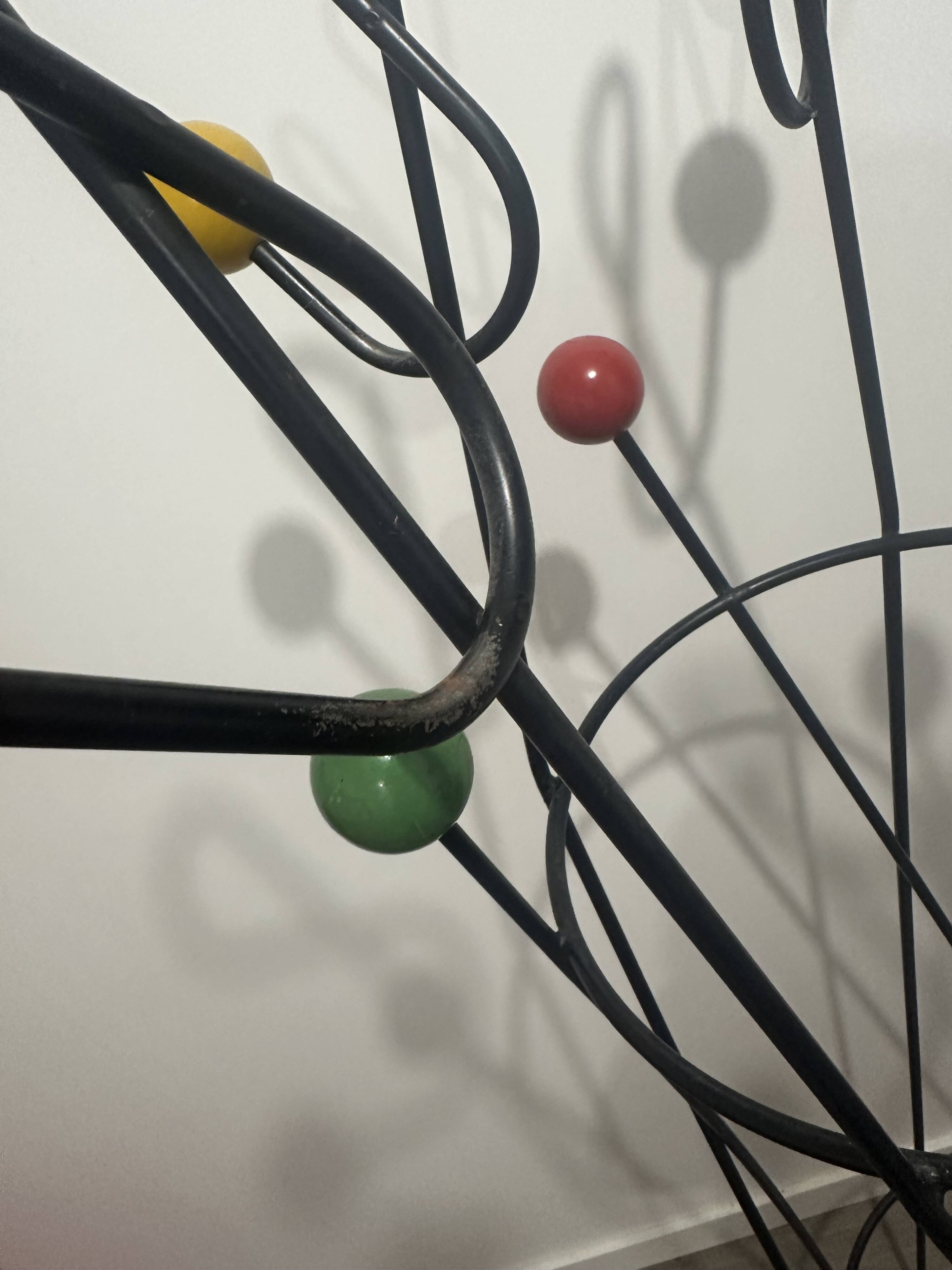 Coat rack "G clef" Roger Feraud