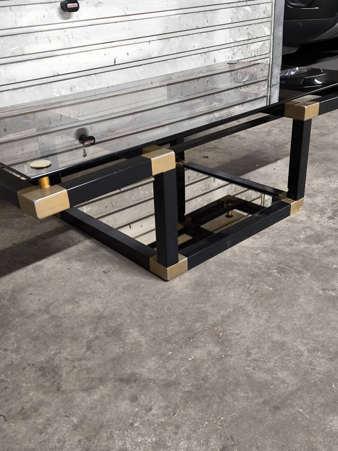 Vintage coffee table from the 1980s.