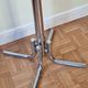 Vintage chrome metal coat rack, 70s-80s
