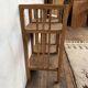 Etagère administrative bois brut 1930