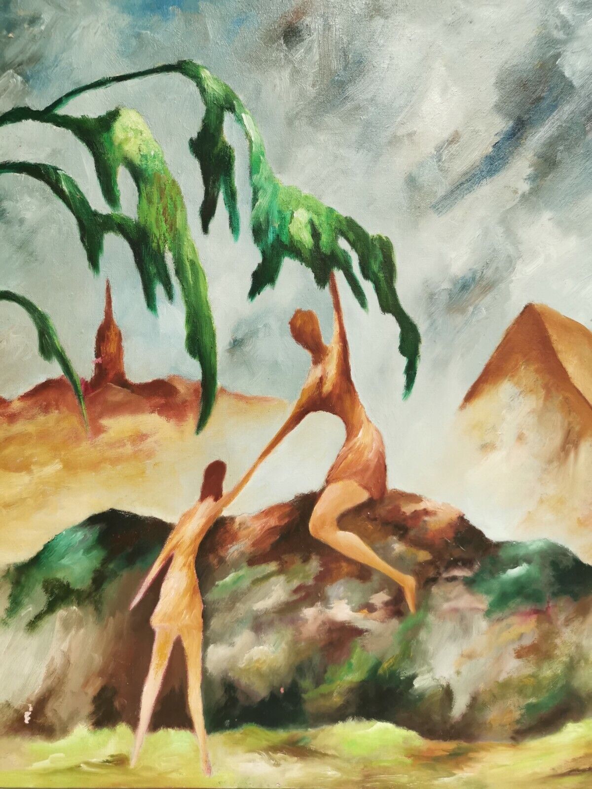 Table , oil signed jacques barbot ( hem )