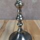 Silver-plated candlestick – vintage classic style