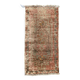 Small Vintage Turkish Rug 102x49 cm, Short Runner, Tribal, Shabby, Mini Carpet