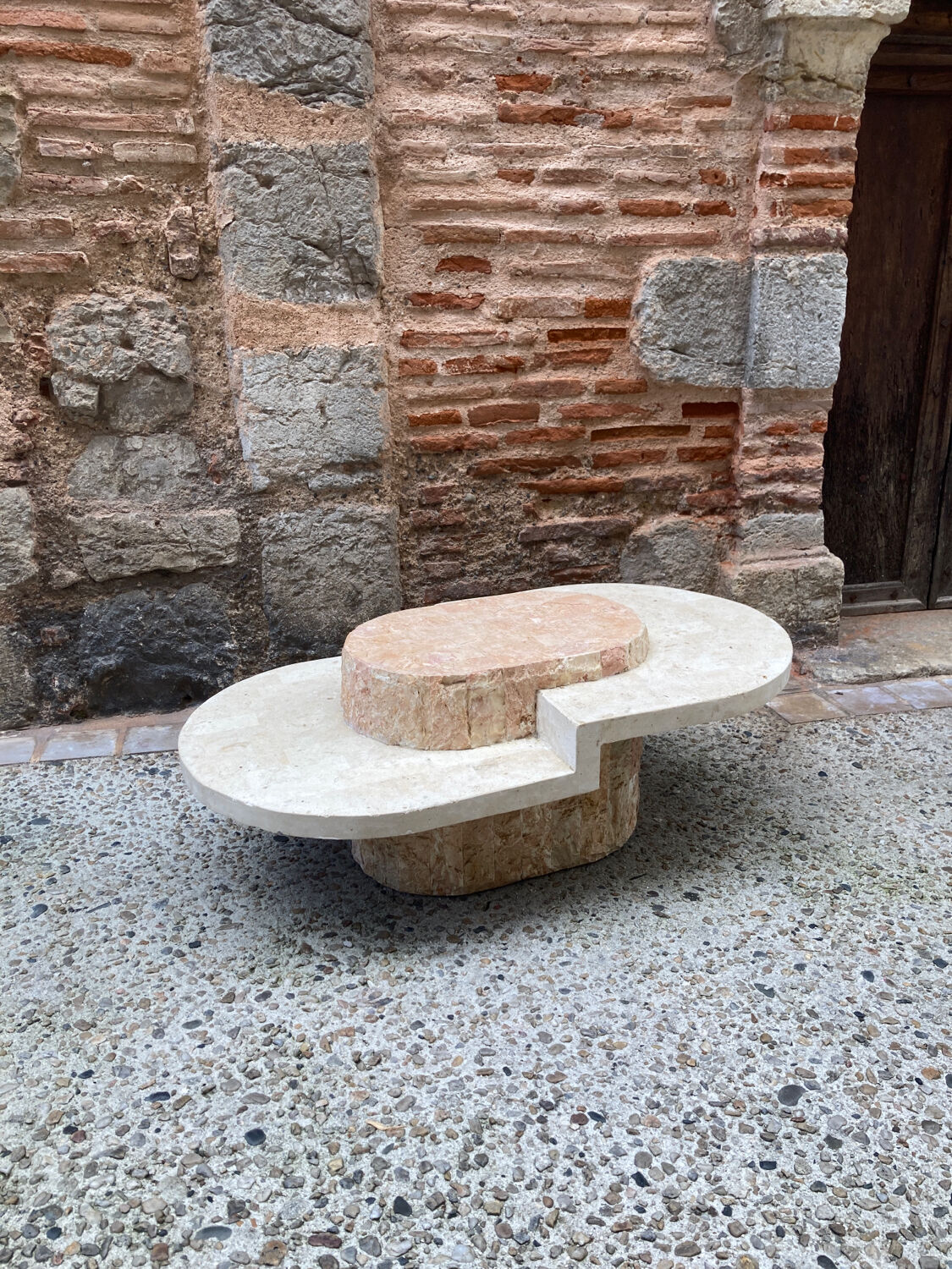 Magnussen Ponte Mactan Stone Coffee Table