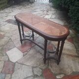 Cannes Louis XVI style wooden bench