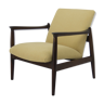 1960s Edmund Homa  model GFM 64 Beech Armchair, Restored