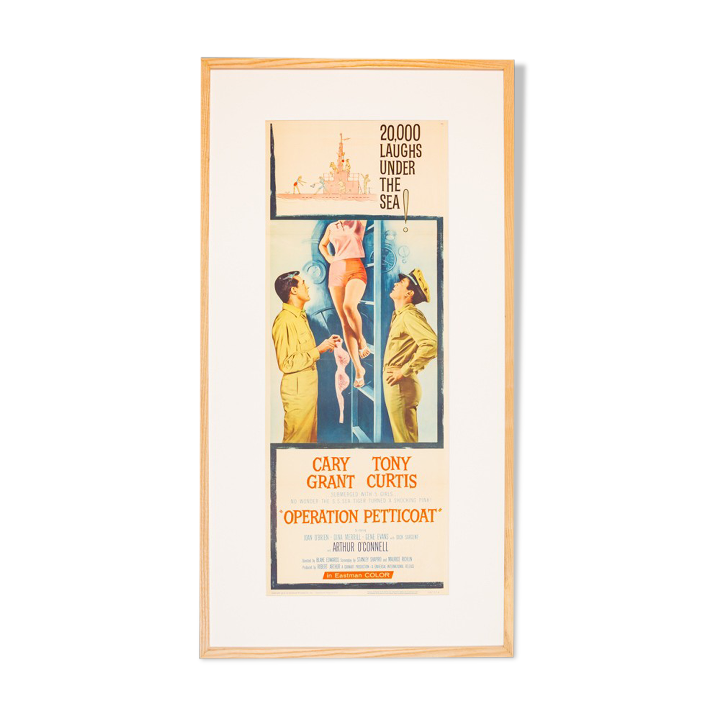 Operation Petticoat, US Insert Movie Poster, 60 x 114 cm