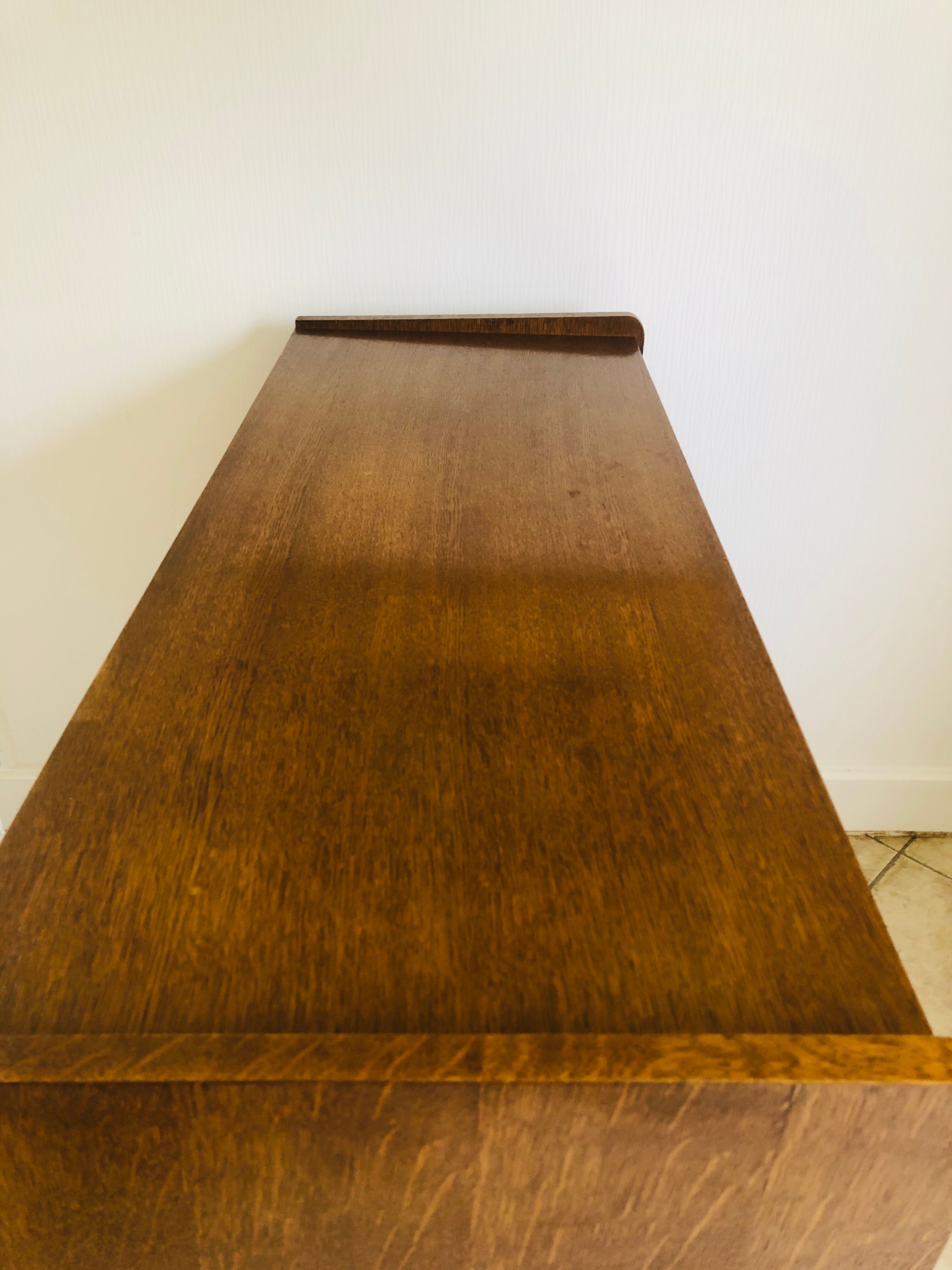 Scandinavian style dresser with 4 drawers and storage, circa 60