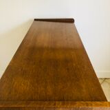 Scandinavian style dresser with 4 drawers and storage, circa 60