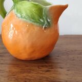 Orange Barbotine Carafe