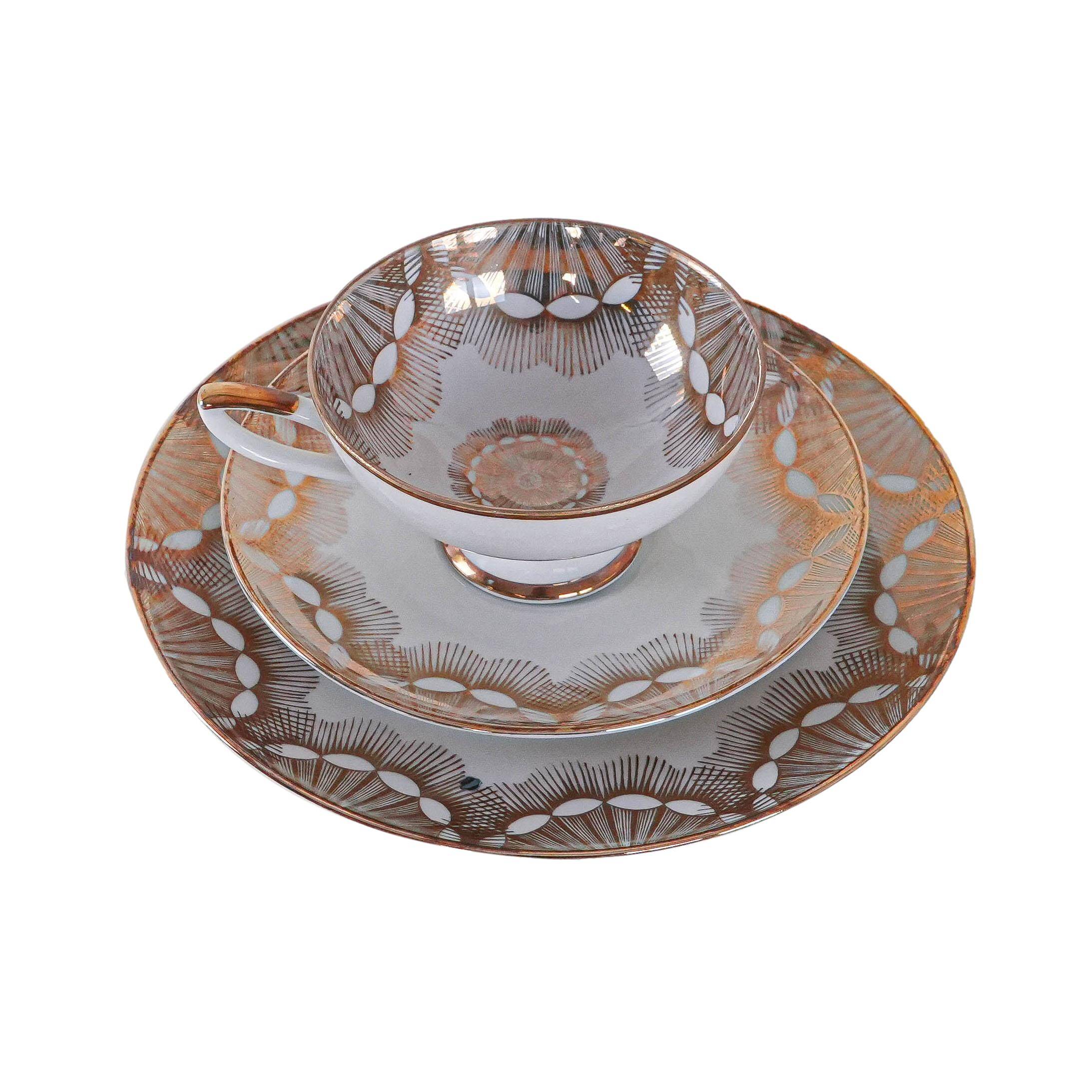 Porcelain cup, German design, 1940s, manufactured Bavaria