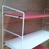 Vintage steel wire shelf