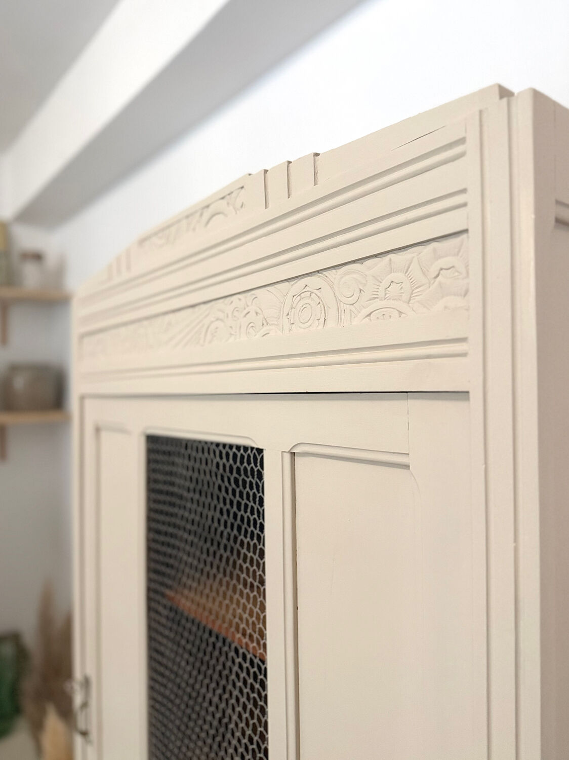 Antique Art Deco wardrobe