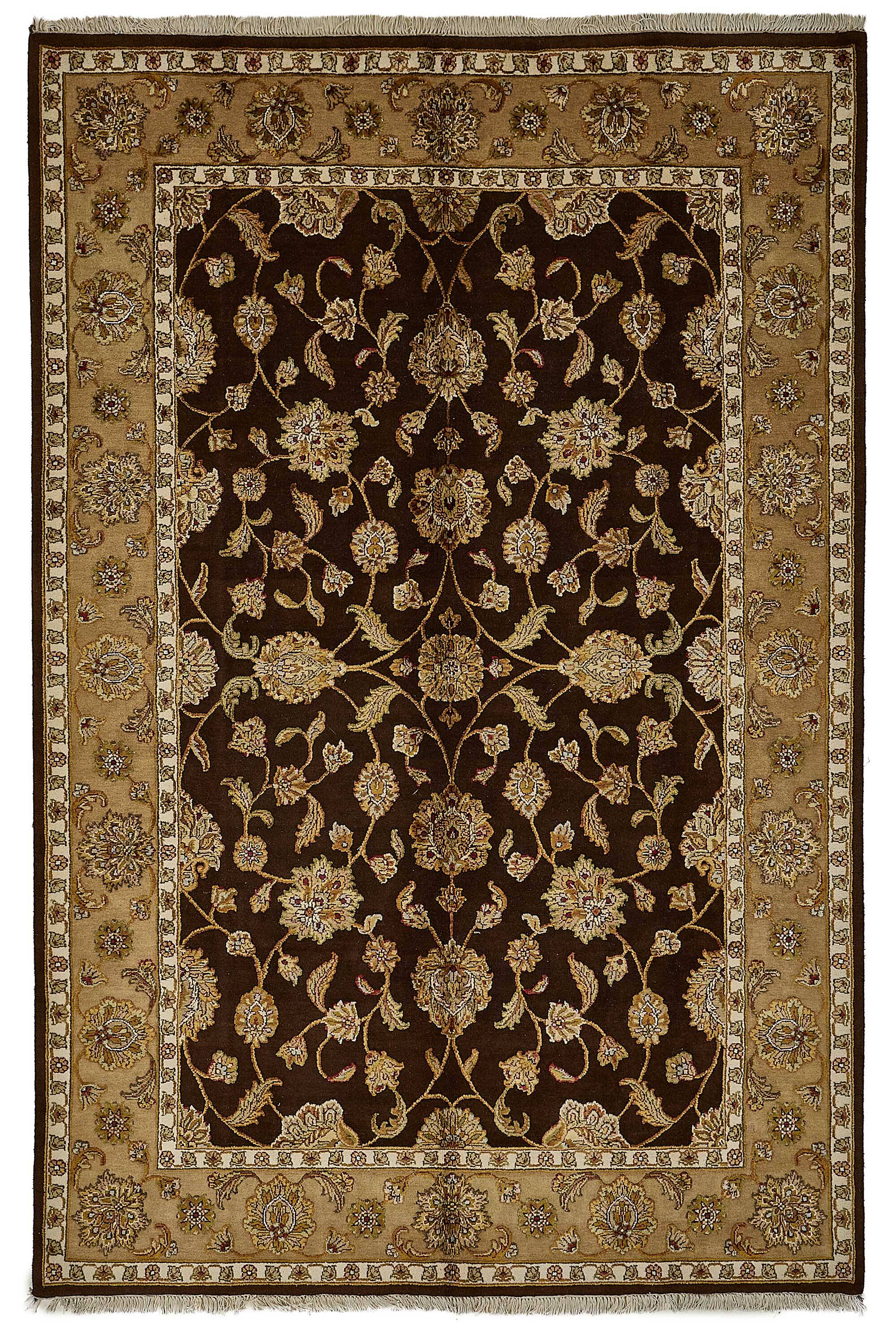 Turkish Handknotted Wool Oushak Rug 178 cm x 277 cm