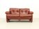 Coronado two-seater sofa by Tobia Scarpa in cognac leather, 1969