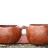 Ethnic wooden gardener 70s