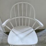 Abraham A Patijn's wooden armchair, 1950s