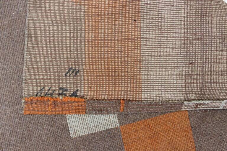 Midcentury Design Geometric Carpet or Rug, 1970s