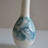 Porcelain vase with fish decoration