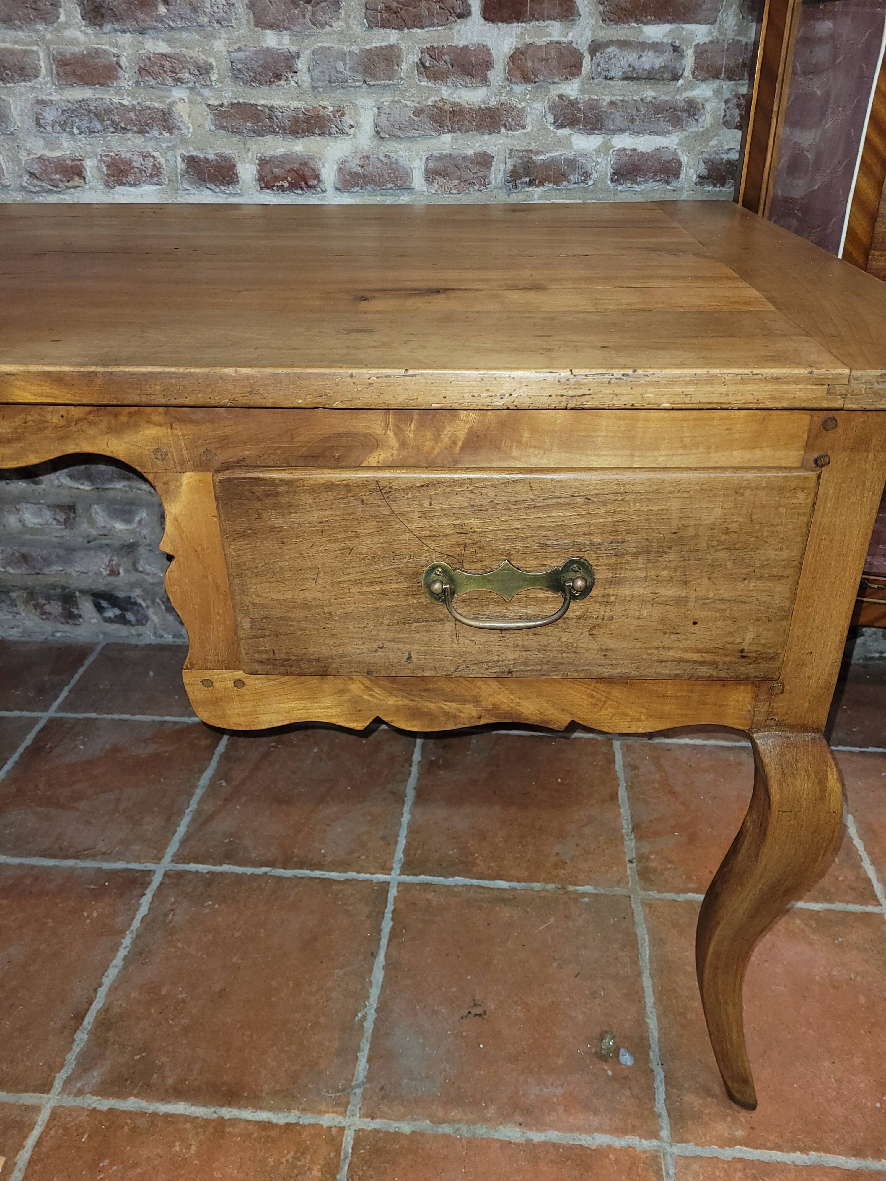 Office louis XV Norman style in cherry tree