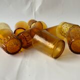 Unarthed amber glasses