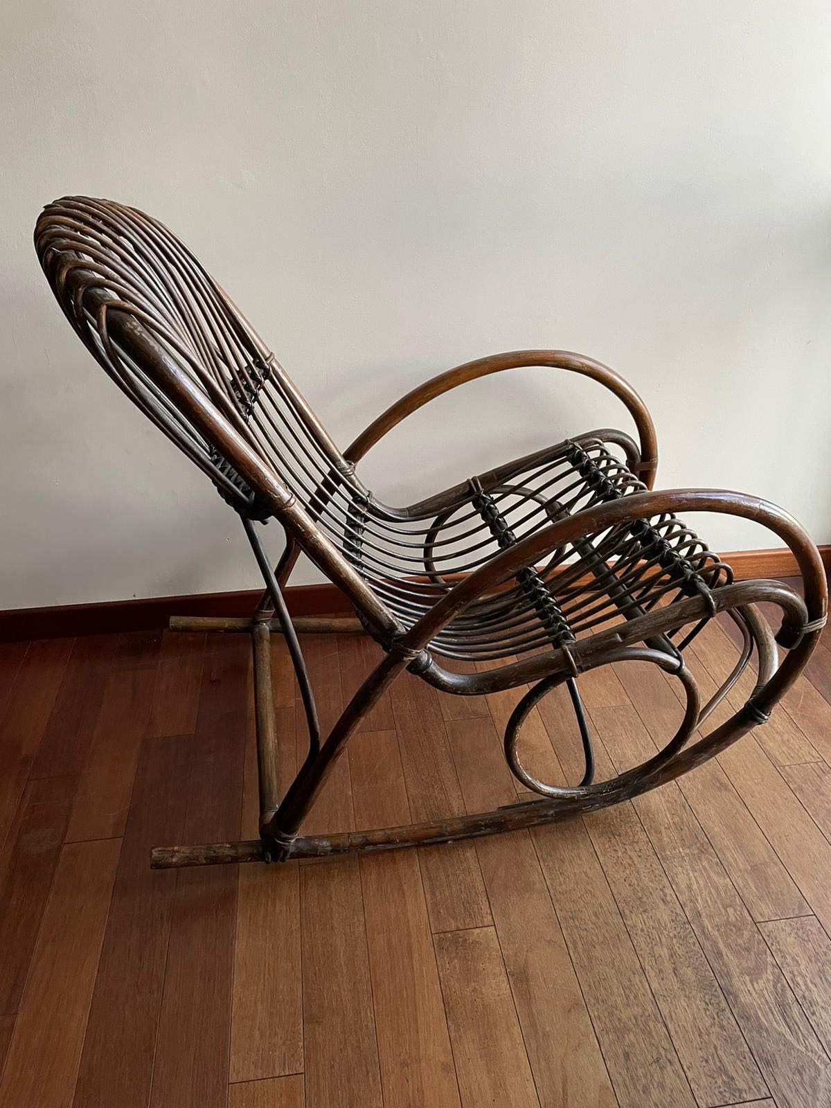 Rocking-chair rattan