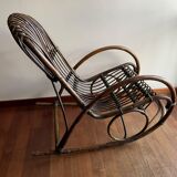 Rocking-chair rattan