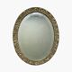Miroir ovale biseauté XIXème