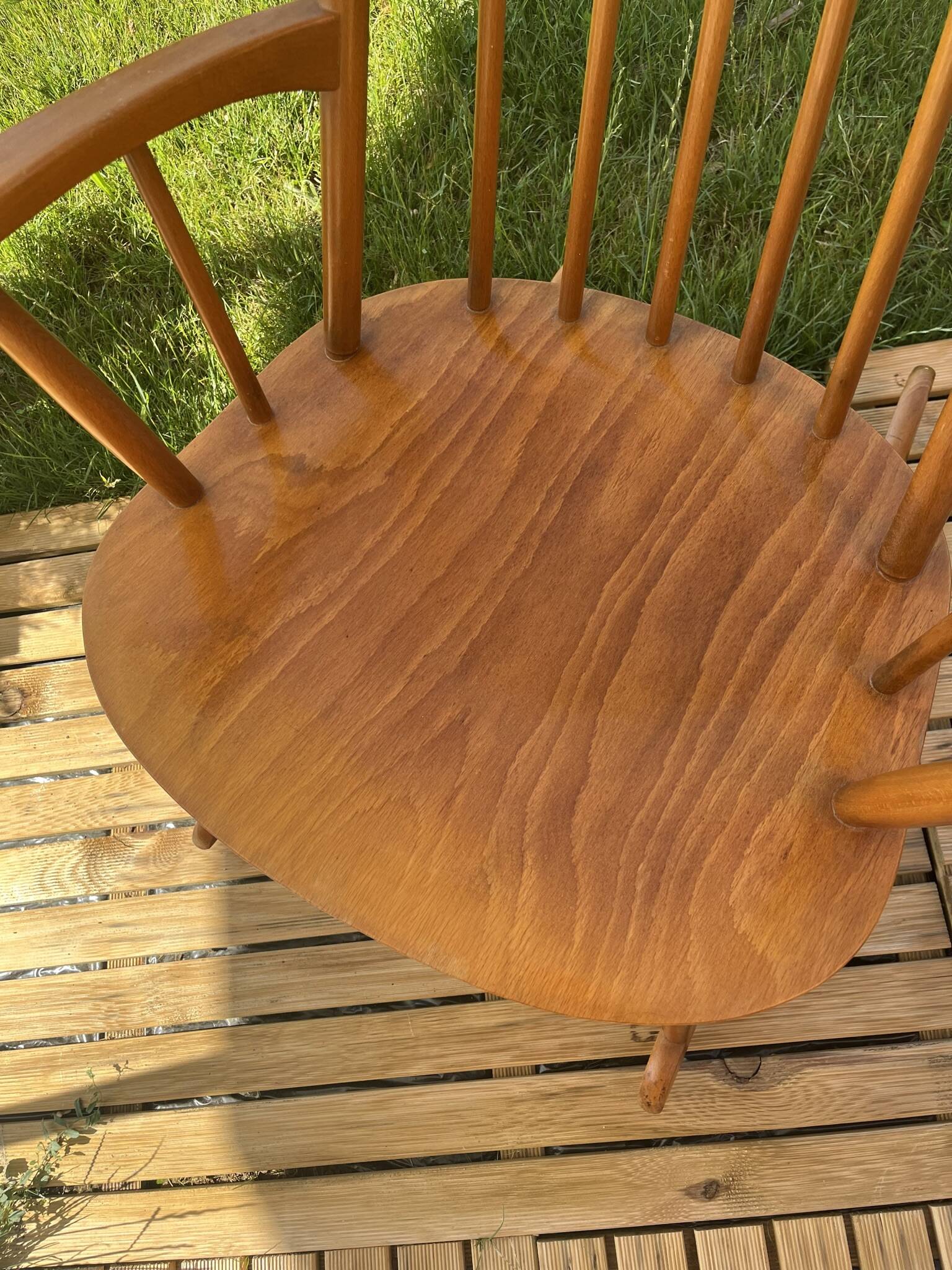 Scandinavian rocking chair , Stol Kamnik