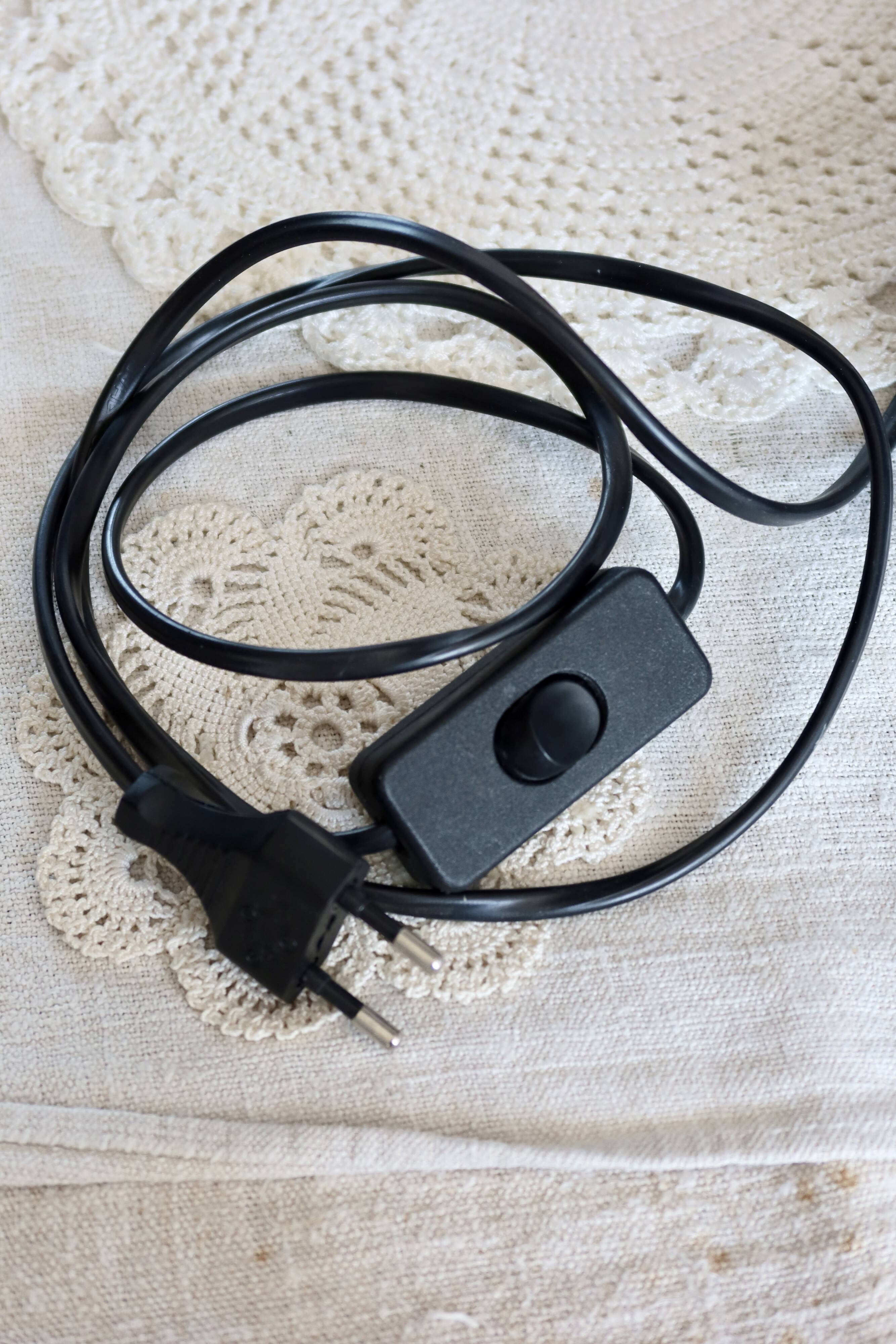 Vintage blue bedside lamp seaside style