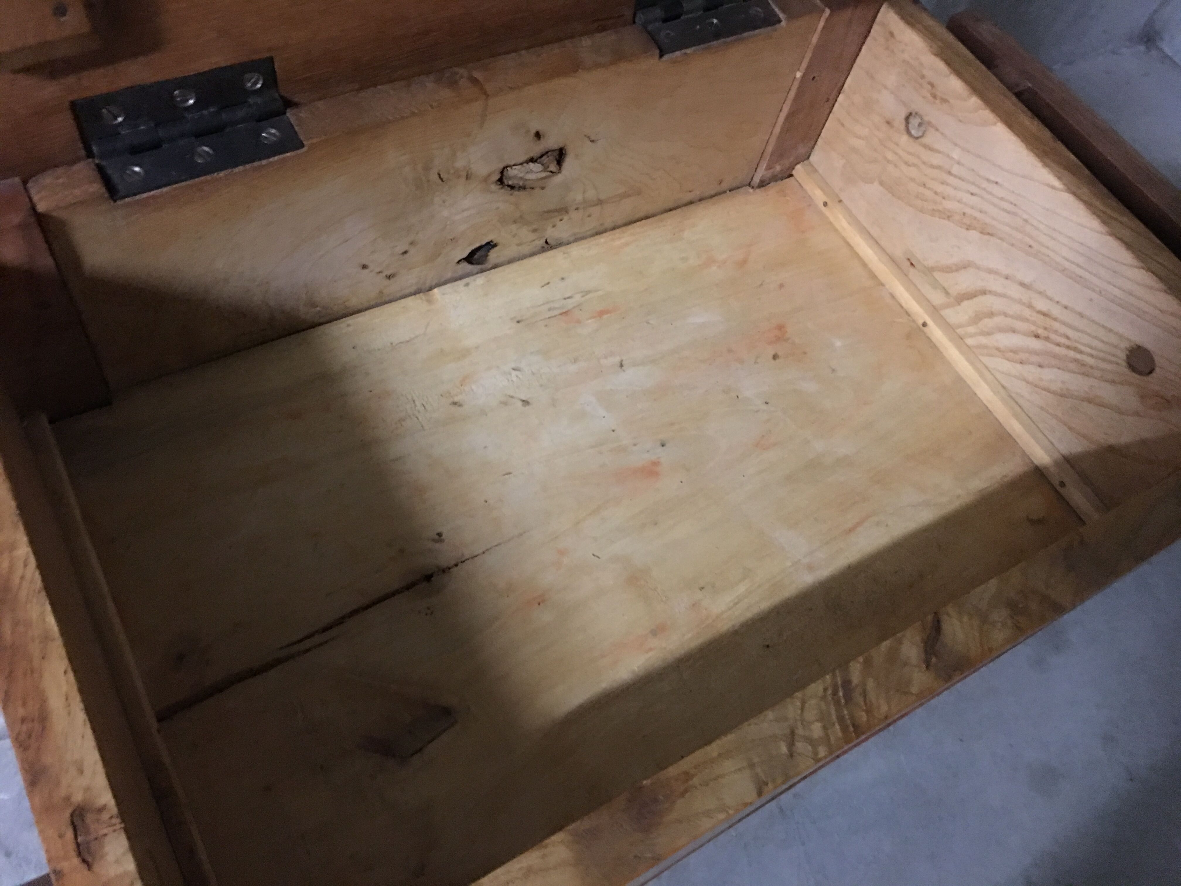 Wooden table rustic