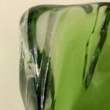 Vide poche Murano vert iridescent