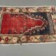 Turkish oushak rug 115x73 cm vintage carpet