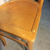 2 wooden bistro chairs Thonet