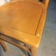 2 wooden bistro chairs Thonet