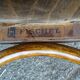 2 chaises bistrot par Fischel 1930 assises bois