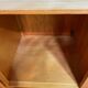Armoire, secrétaire, commode en bois et rotin, années 60